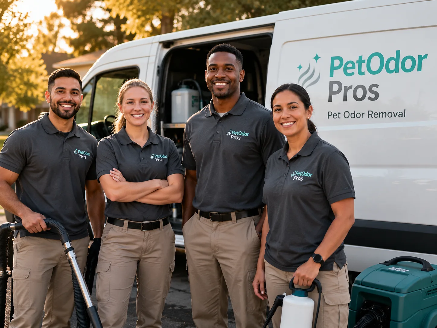 Pet Odor Removal team serving Neffs, OH